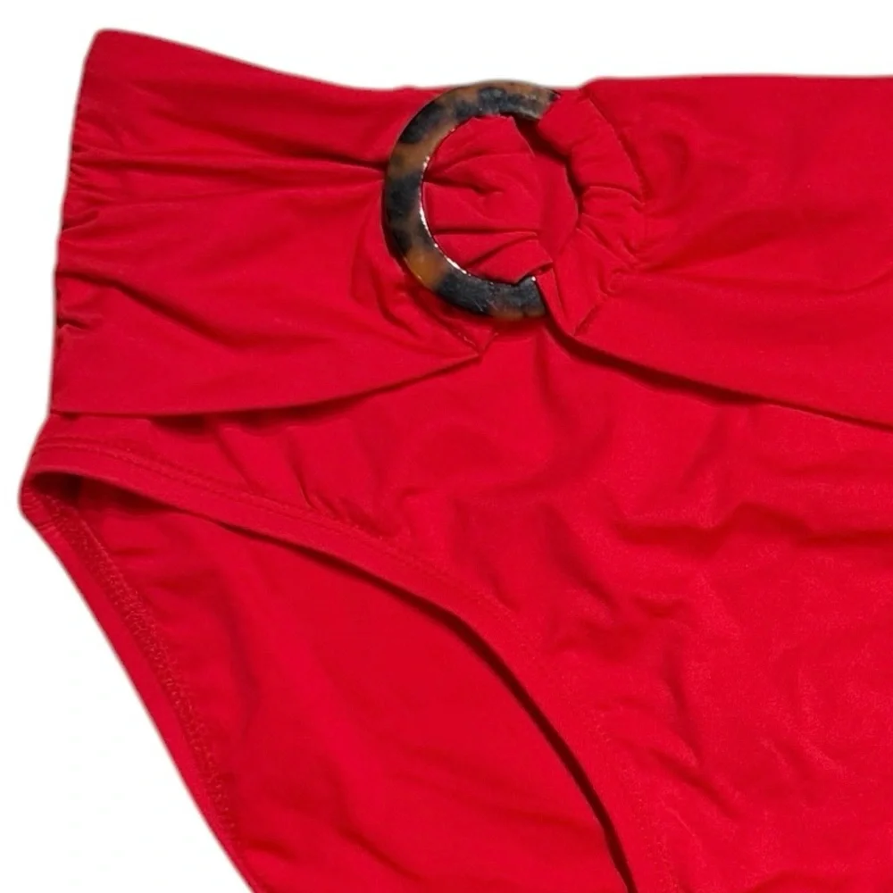 Tommy Bahama Pearl High-Waist Bikini Bottoms